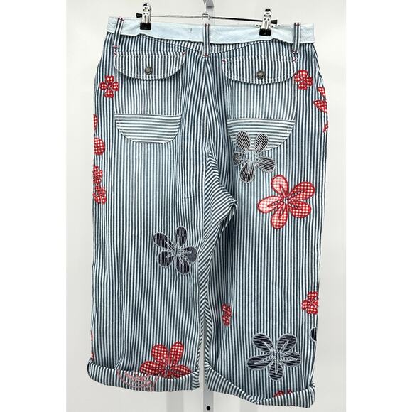 We The Free Hot Tropics Cuffed Harem Pants Size 12 - Picture 6 of 14